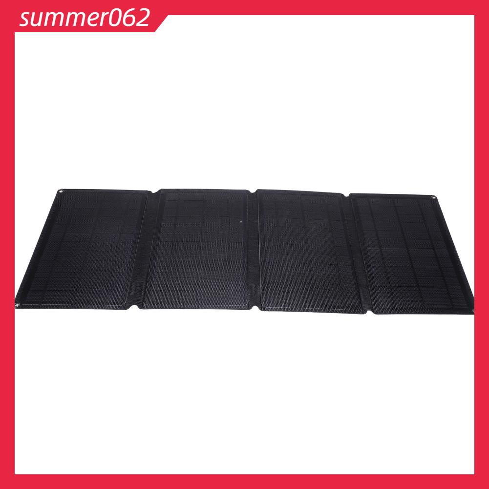 Summer062 Bộ Sạc Bảng Điều Khiển Năng Lượng Mặt Trời Có Thể Gập Lại Di Động 30W 5V 12V DC Đầu Ra 2 USB Nhanh Cho Cắm Trại