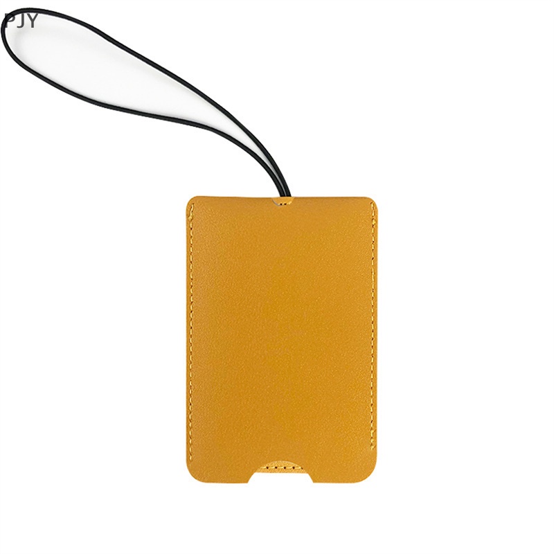 Thẻ Đeo Hành Lý Bằng Da PU Nhỏ Gọn Tiện Dụng PJ