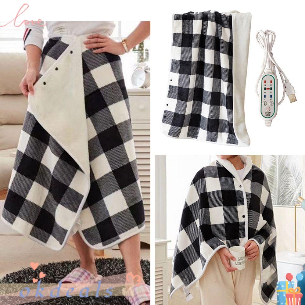 OKDEALS Chăn Sưởi Ấm Chạy Điện USB Tiện Dụng