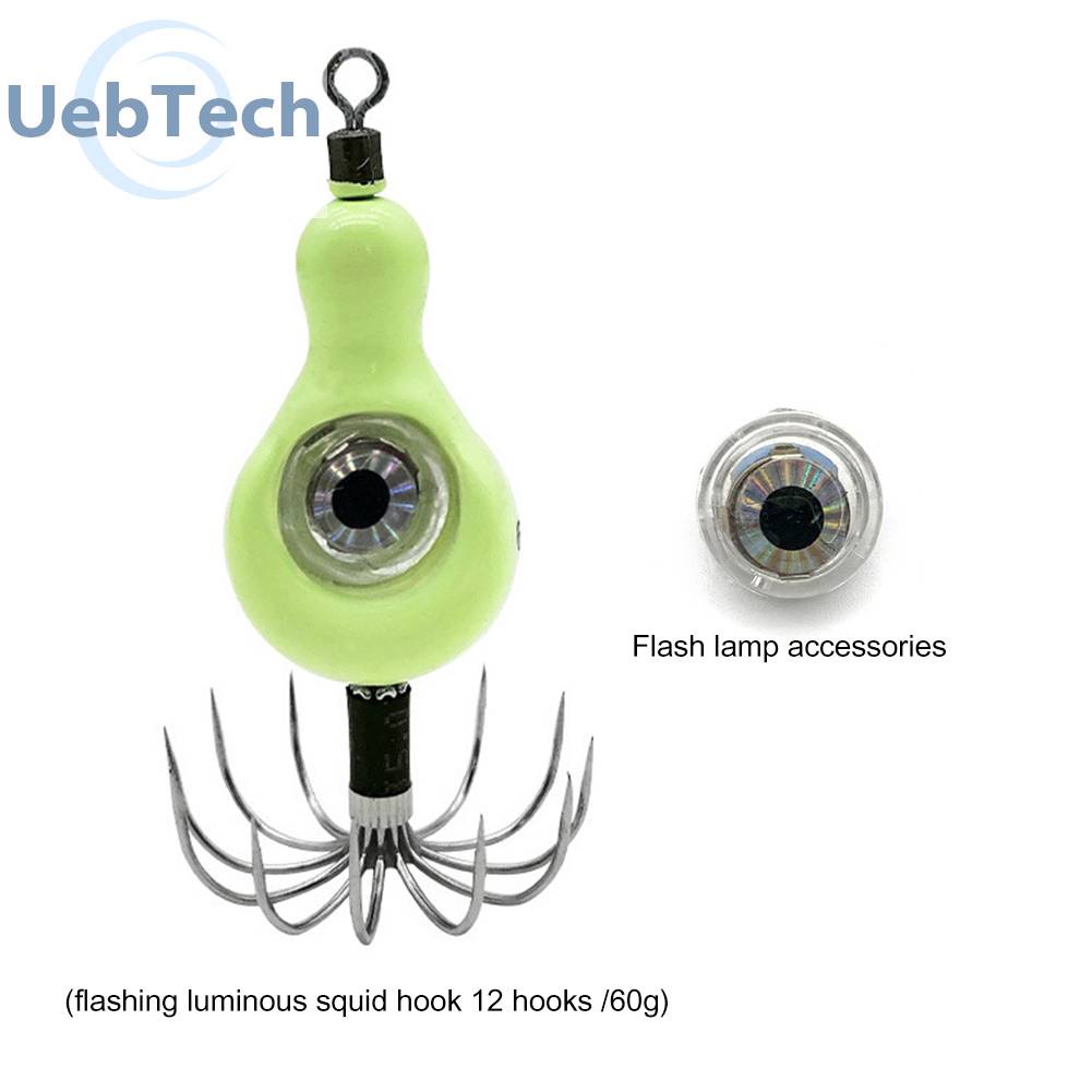 Mồi Giả Câu Cá Phát Sáng Trong Tối 60g