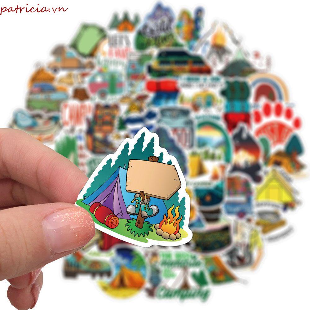 Nhãn Dán Mini Họa Tiết Graffiti Hoạt Hình Trang Trí Vali / Văn Phòng / Trường