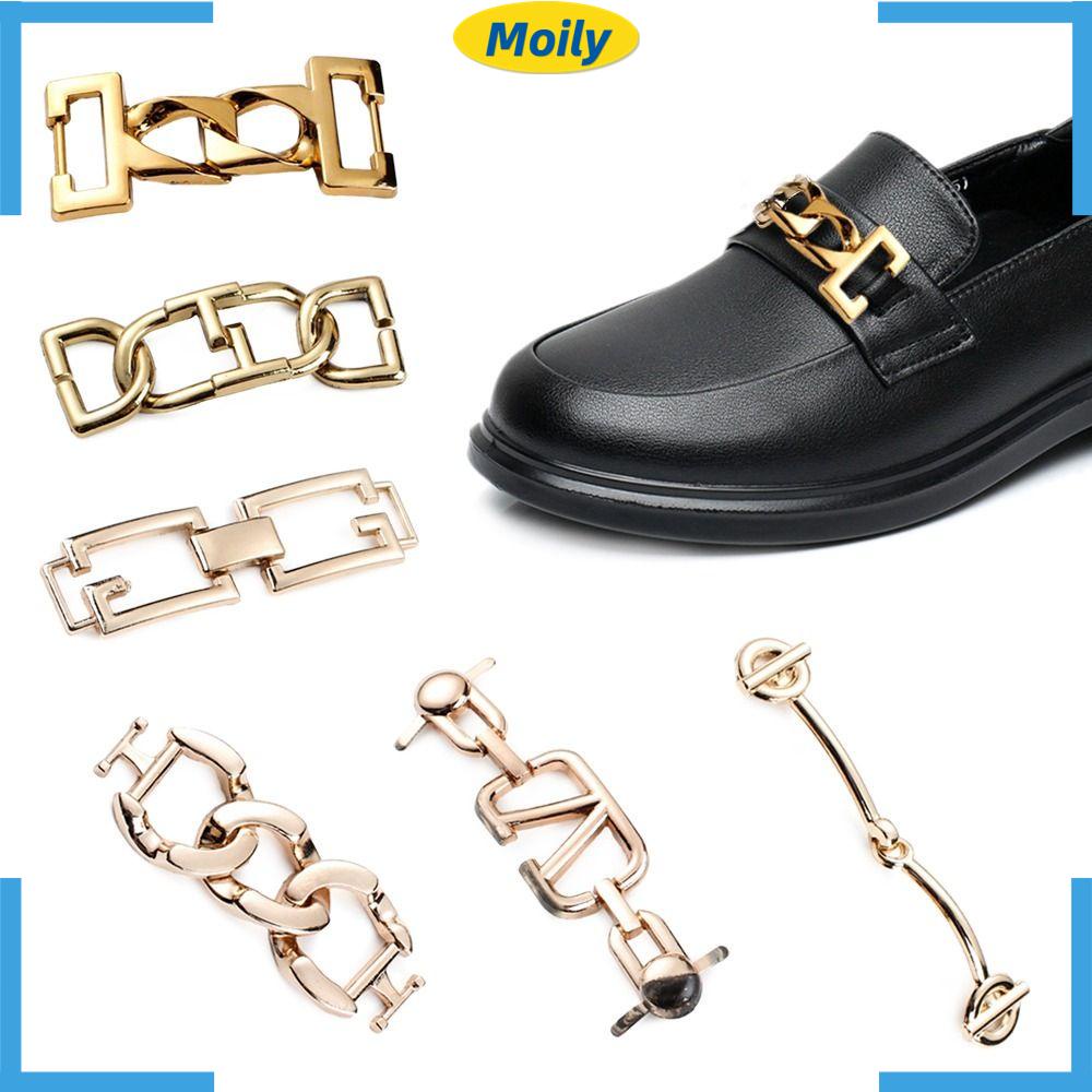 MOILYVN Khóa Kim Loại Dùng Trang Trí Giày Dép Tiện Dụng