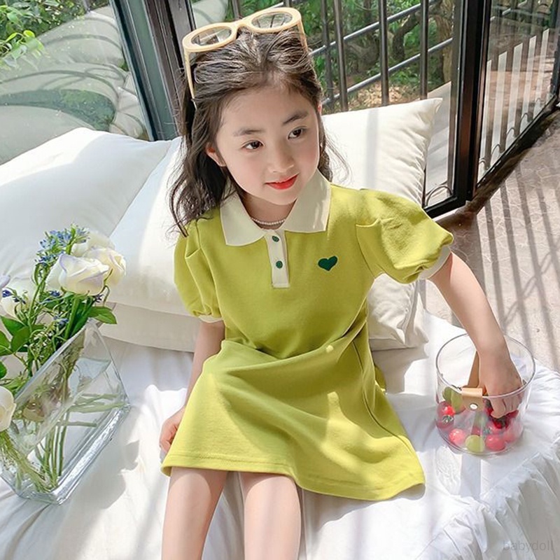 Đầm Mùa Hè Dễ Thương Ngọt Ngào Cho Bé Gái