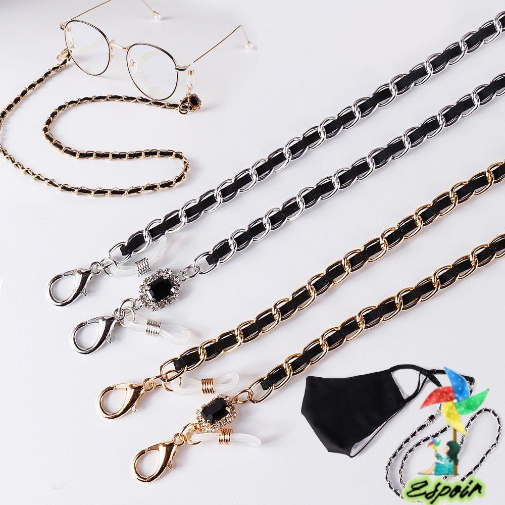 ESPO Dây Đeo Mắt Kính Chống Thất Lạc Đính Đá Xinh Xắn Cho Bé