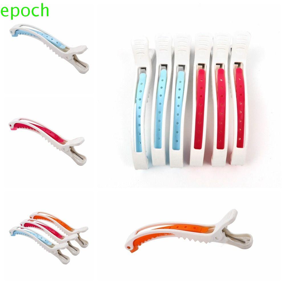 Epoch Kẹp Tóc Dài Cố Định Bằng Nhựa Chống Trượt Dành Cho Salon Làm Tóc