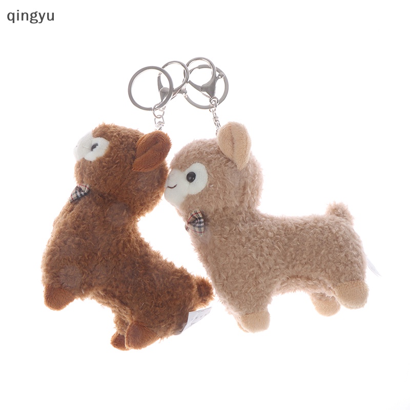 Móc Khóa Hình Lạc Đà Nhồi Bông Mềm Mại Đáng Yêu