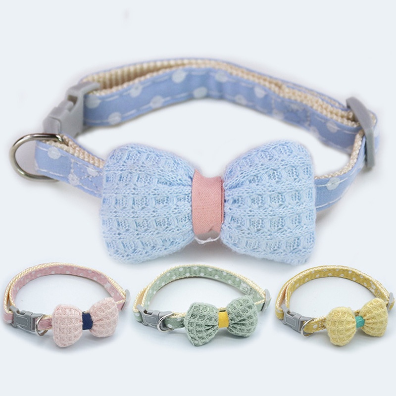 Vòng Cổ 3D HìNh Nơ Dễ Thương Cho Thú Cưng