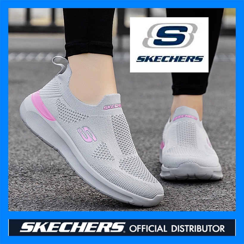 Giày Thể Thao MALAYSIA Arch-Fit Phối Lưới Thoáng Khí Thoải Mái Cho Nữ Skechers