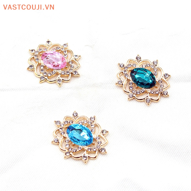 Đĩa Đựng Trang Sức Hình Oval 27 * 31MM Bằng Hợp Kim Diy