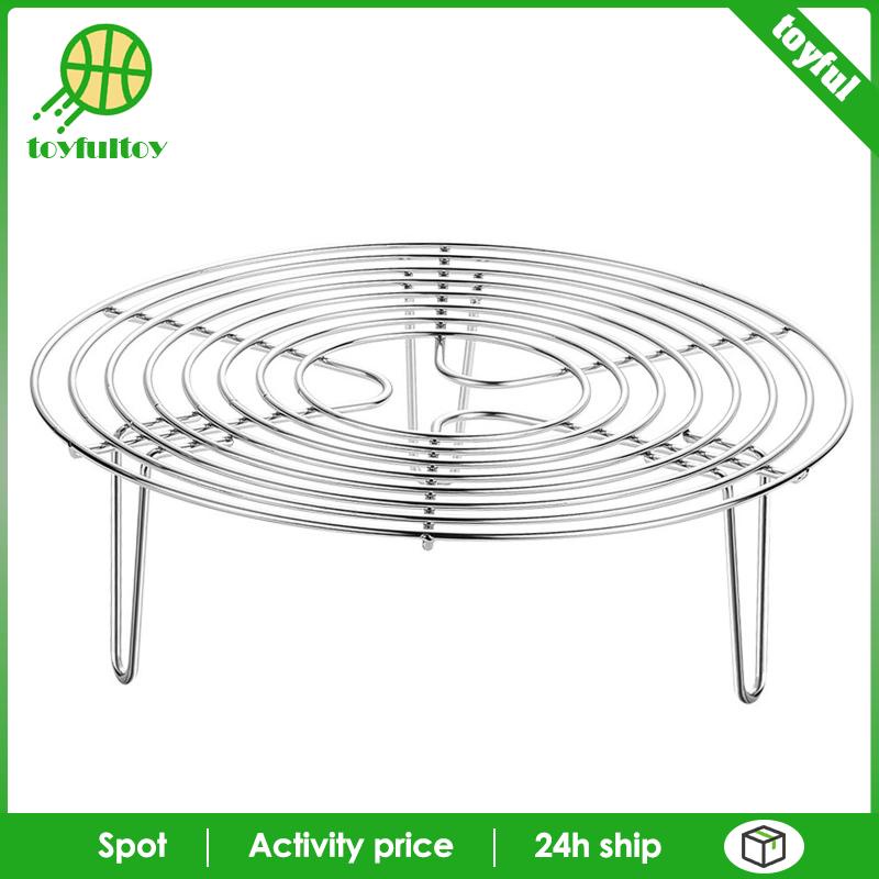 Giá Tròn Bằng Thép Không Gỉ Để Nồi Hấp Tiện Dụng Và Bền