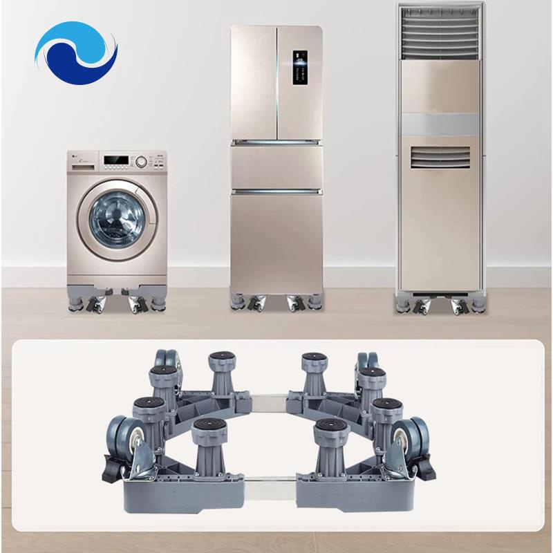 Giá Đỡ Máy Giặt / Tủ Lạnh Có Bánh Xe Di Động Tùy Chỉnh Tiện Dụng Cho Nhà Bếp /