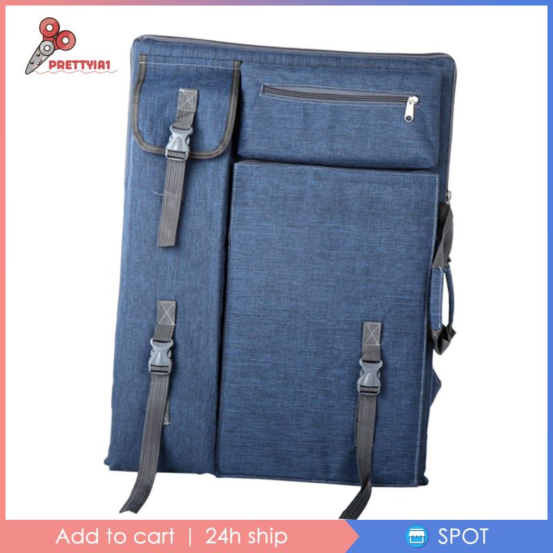 Ba Lô Đeo Vai Đựng Bảng Màu Sơn Nghệ Thuật Có Dây Đeo Vai Điều Chỉnh Được