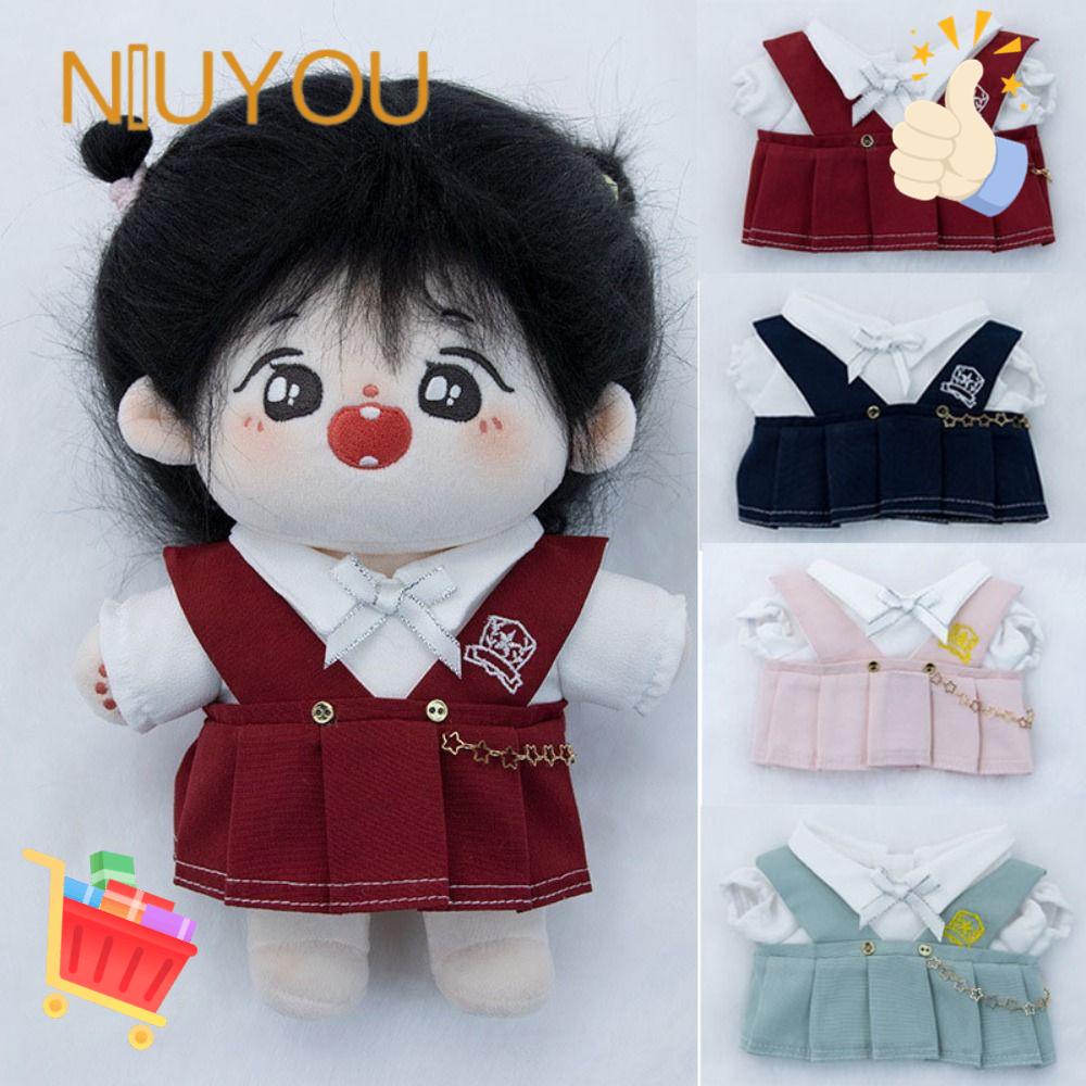 NIUYOU 1 Bộ Quần Áo Hóa Trang Cho Búp Bê 10 / 20cm