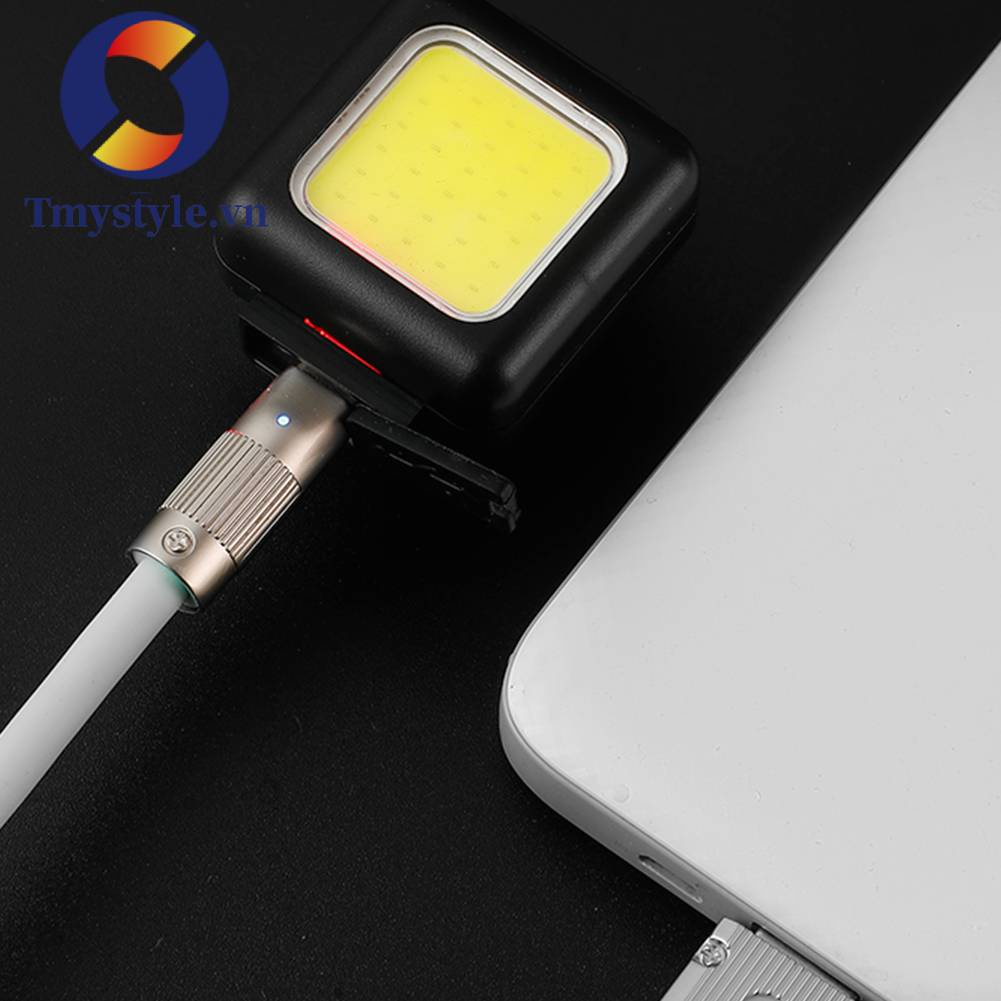 Đèn LED COB Chống Nước 130LM / 80LM 150mAh Cổng Sạc USB Loại C Cho Xe Đạp