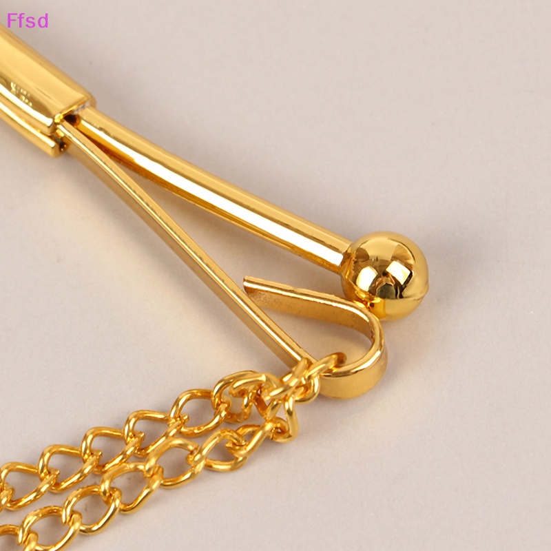 {Ffsd} Ghim Cài Áo Sơ Mi Dạng Chuỗi Xích Tua Rua Cá Tính Cao Cấp Thời Trang Cho Nam * Bán Chạy