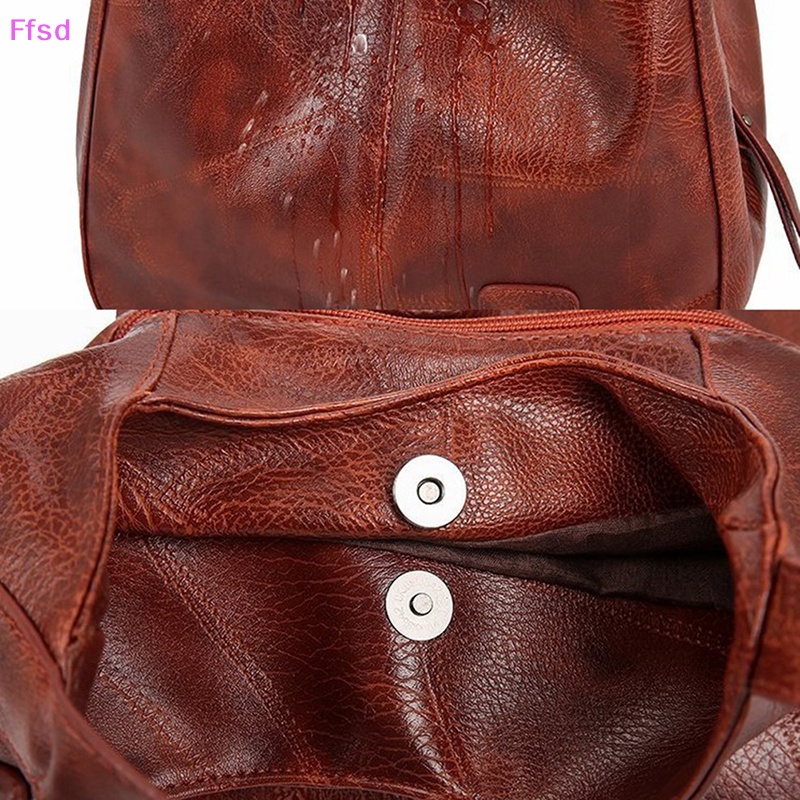 {Ffsd} Mới Túi Xách Da PU Mềm Đơn Giản Thời Trang Cao Cấp Có Tay Cầm Dành Cho Nữ * Bán Chạy