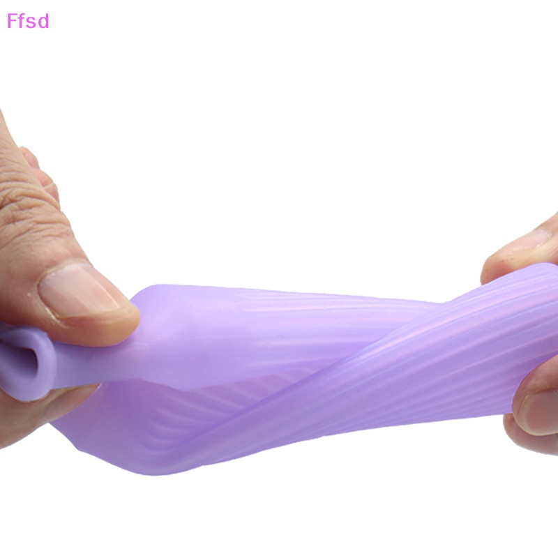 {Ffsd} Chai Silicon Rỗng Đựng Dầu Gội Sữa Tắm Mỹ Phẩm Hình Nón Có Thể Đổ Đầy Lại * Bán Chạy Khi Đi Du Lịch