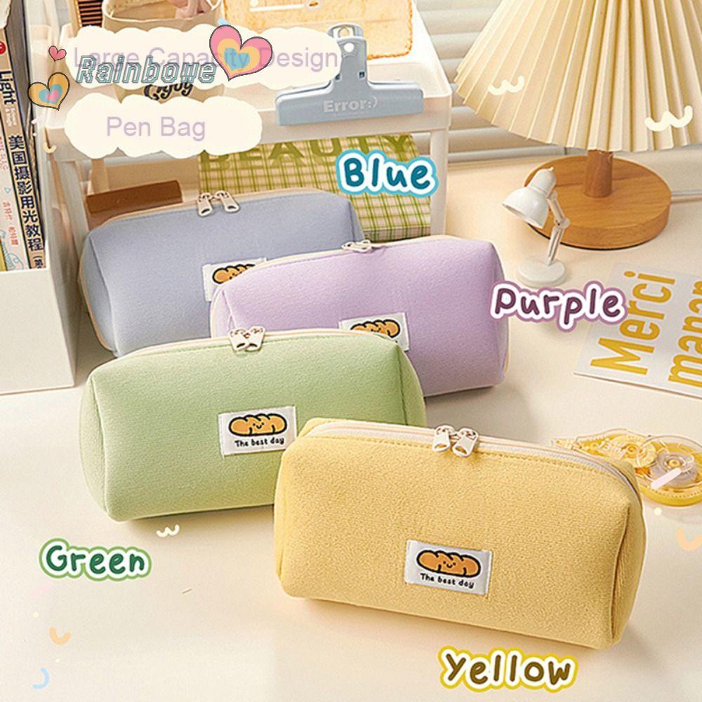 RAINBOW Túi Đựng Bút Chất Lượng Cao Tiện Lợi Dễ Sử Dụng Ốp
