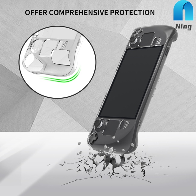 Ốp Pc Cứng Trong Suốt Chống Trượt Cho Máy Chơi Game Cầm Tay