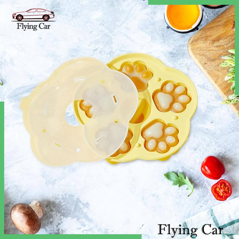 Khuôn Silicone Tạo Hình Bàn Chân Mèo Làm Xà Phòng / Chocolate