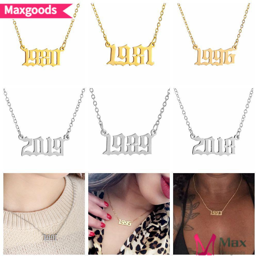 MAXG Vòng cổ Thiết Kế Độc Đáo Thời Trang Sang Trọng Cho Nữ