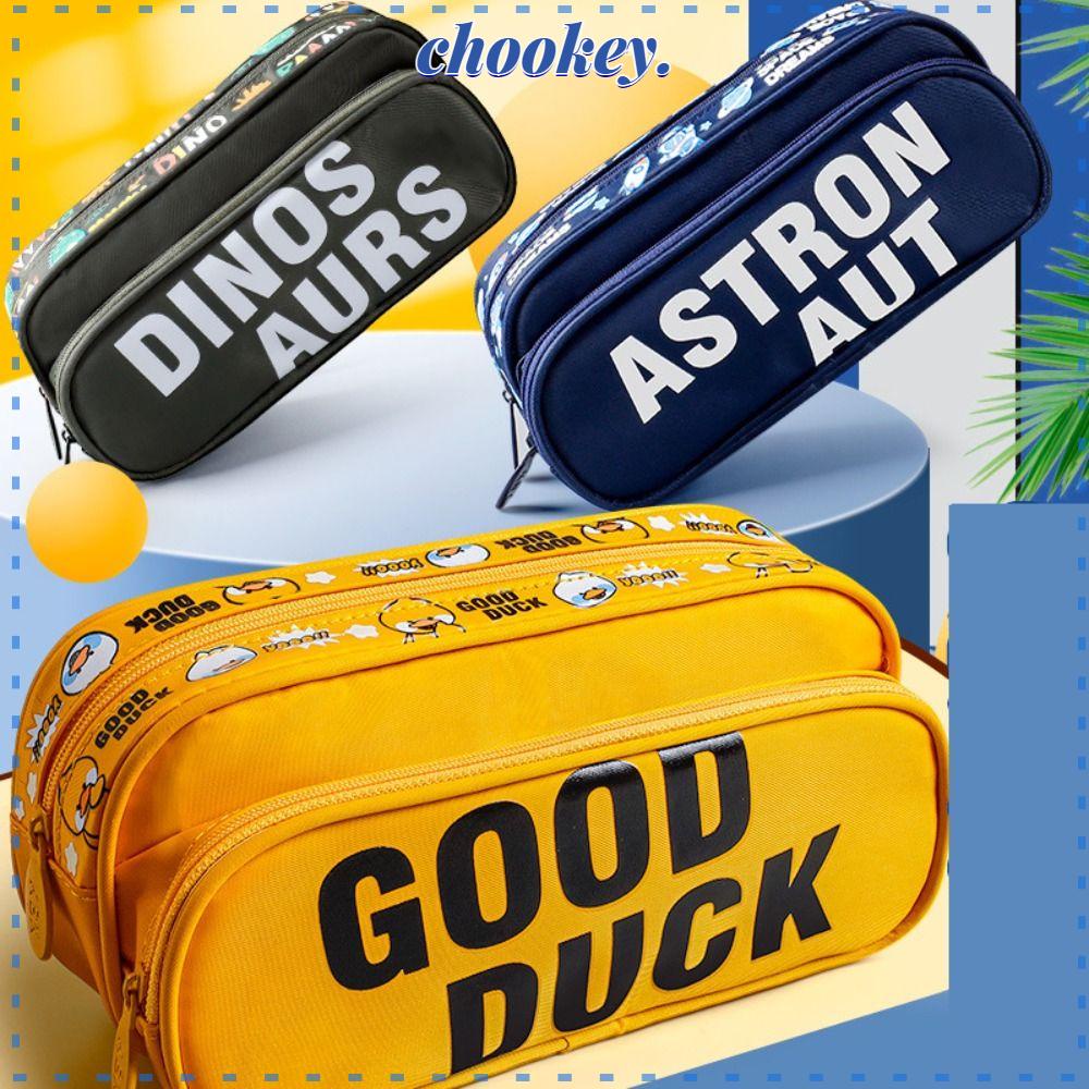 CHOOKEY Túi Đựng Bút Sức Chứa Lớn Tiện Dụng Cho Học Sinh Ốp