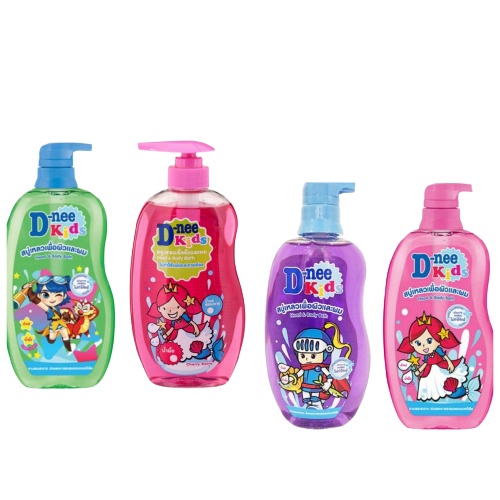 Tắm Gội Toàn Thân Trẻ Em D-Nee Kids 400ml nhiều hương ....