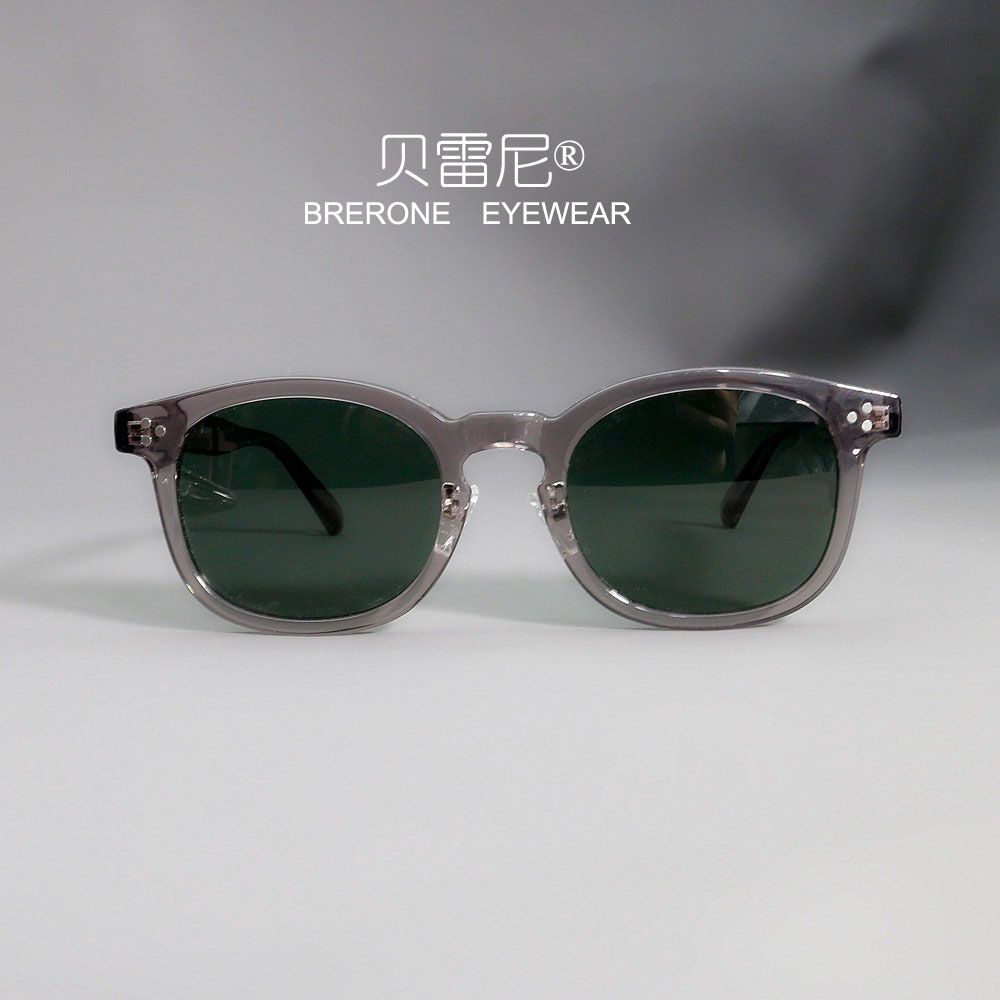 Shawn Yue Kính Mát Phân Cực Màu Xanh Lá Đậm Siêu Nhẹ Phong Cách Mới Cho Nam Lái Xe Haobing boutiqu