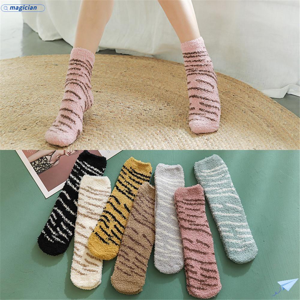 MAG Vớ Nhung Dày Dặn Giữ Ấm Mùa Đông Phong Cách Giáng Sinh