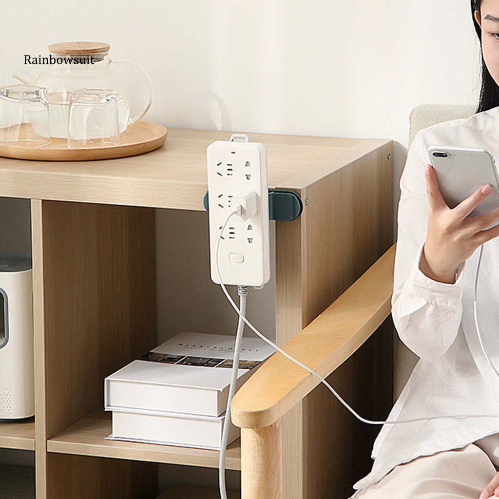 Bộ 2 Kẹp Cố Định Dây Cáp Bằng ABS Không Đục Lỗ Tiện Dụng