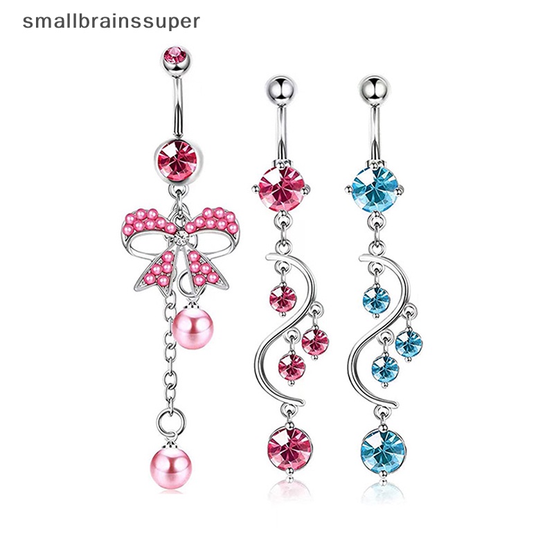 Khuyên Rốn Bằng Thép Không Gỉ Hình Bướm Thời Trang Cho Nữ SBS