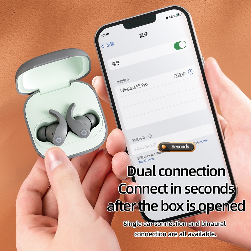Tai nghe không dây SPRISE W1 Mini HiFi Chống Thấm Nước Kiểm Soát Tiếng Ồn