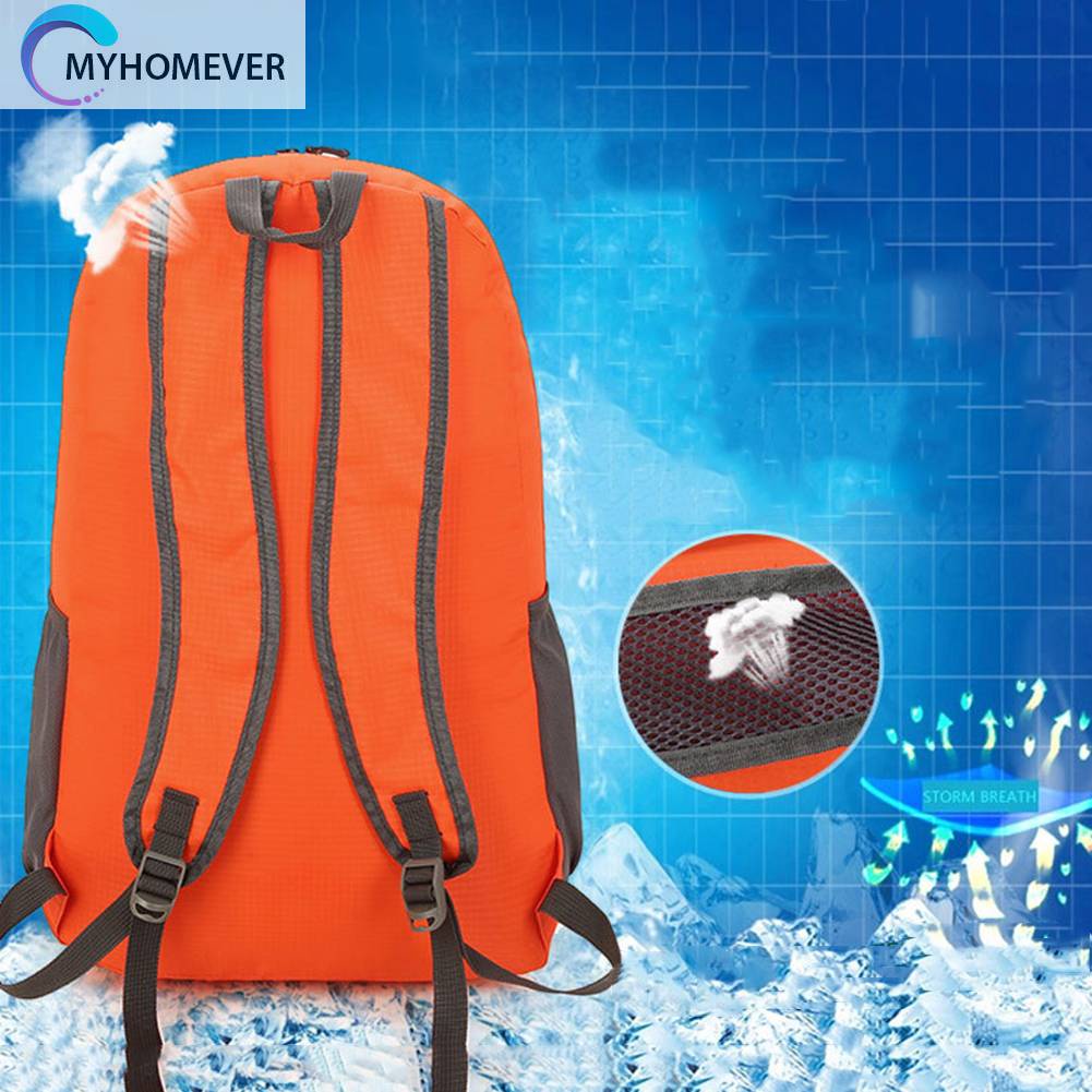 Ba Lô Du Lịch, Leo Núi Dây Đeo Vai, Gấp Được, Chất Liệu Nylon