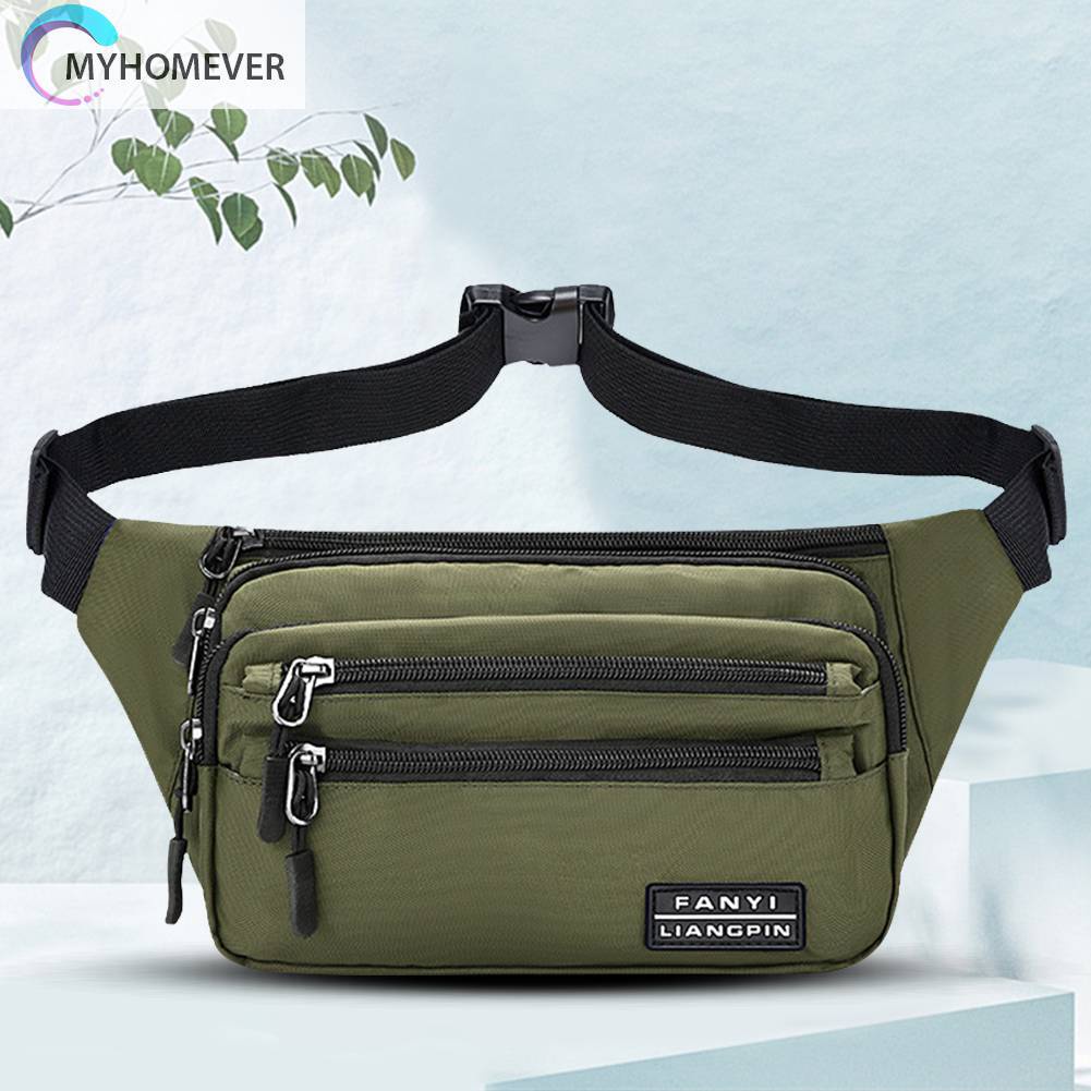 Túi Đeo Chéo Ngực Bằng Da PU 400D Chống Văng Nước Tiện Dụng Mang Theo Du Lịch