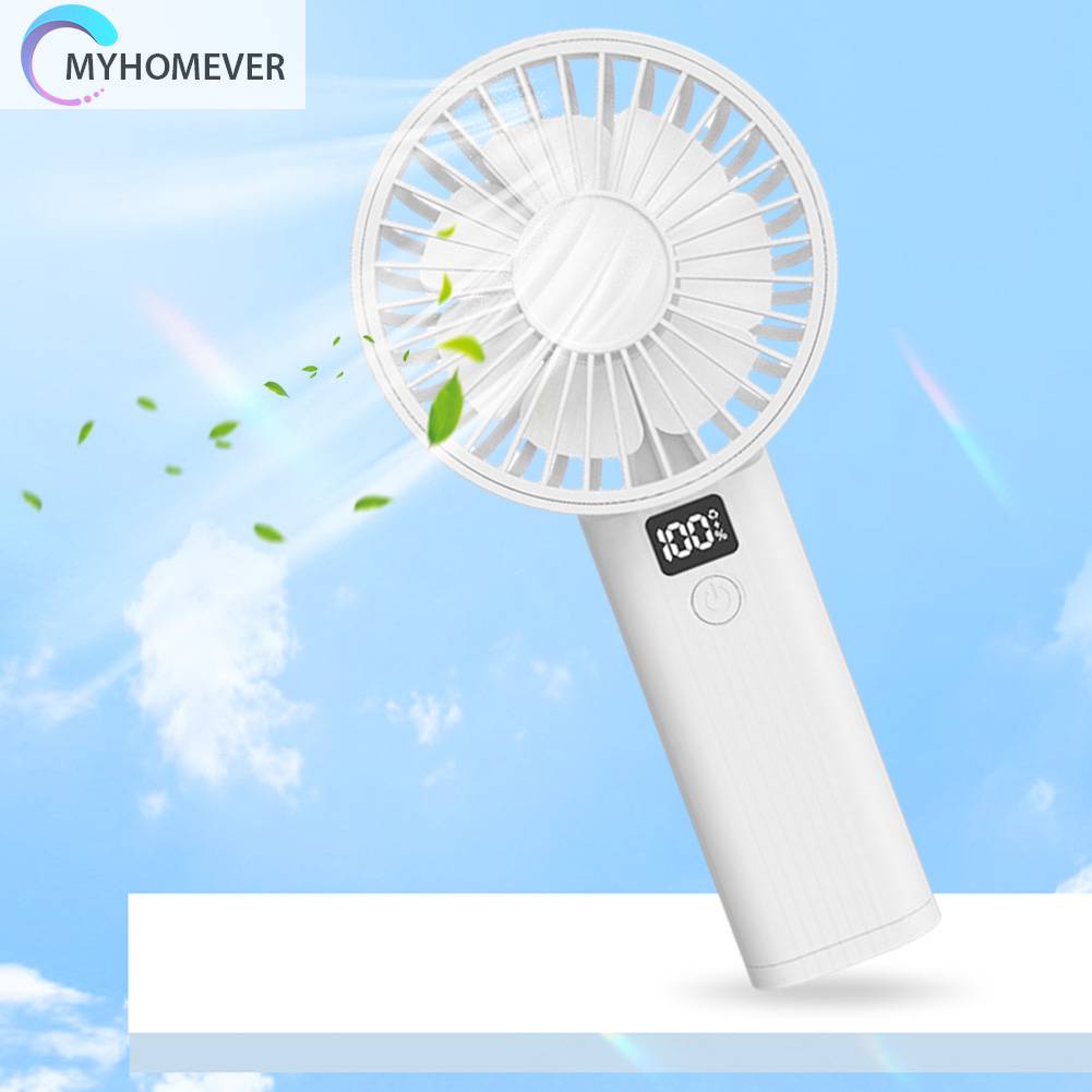 Quạt Điện Làm Mát 2400mAh Có Thể Gấp Gọn Tiện Dụng Cho Gia Đình