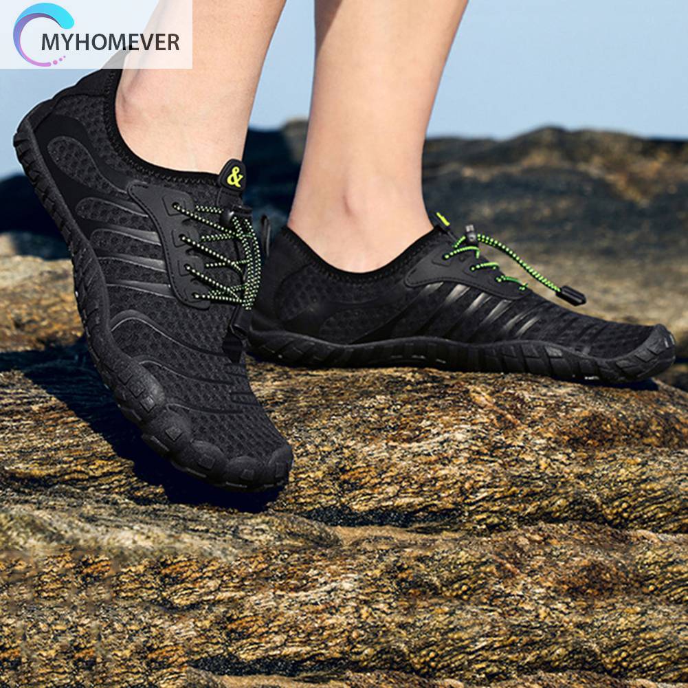 Giày Lưới Co Giãn Đi Bộ Đường Dài Cho Nam
