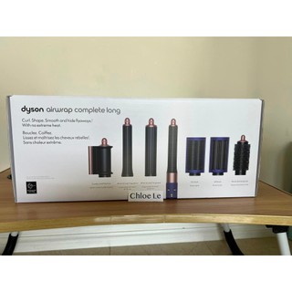 [TẶNG LƯỢC DYSON] Máy Tạo Kiểu Tóc DYSON AIRWRAP COMPLETE LONG HS05, Dyson HS05, Hàng Chính Hãng, BH 24 Tháng