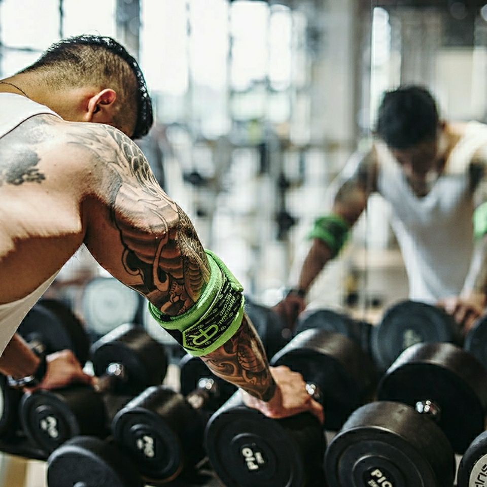 Pr Đệm Quấn Khuỷu Tay Dạng Nhấn Hỗ Trợ Luyện Tập Thể Hình Chuyên Nghiệp Phong Cách Mới