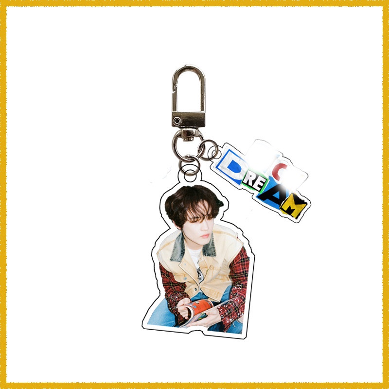 Móc Khóa Nhựa Acrylic In Hình Nhóm Nhạc Kpop NCT DREAM