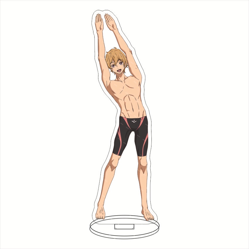 Yyds Free! Giá Đỡ Mô Hình Nhân Vật Anime Rin Haruka Tachibana Makoto