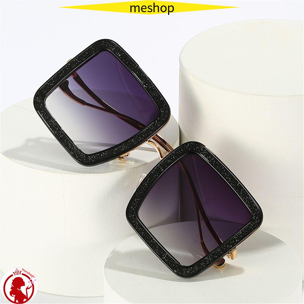 ME Kính Mát Thời Trang Khung Vuông Lớn Cho Nữ