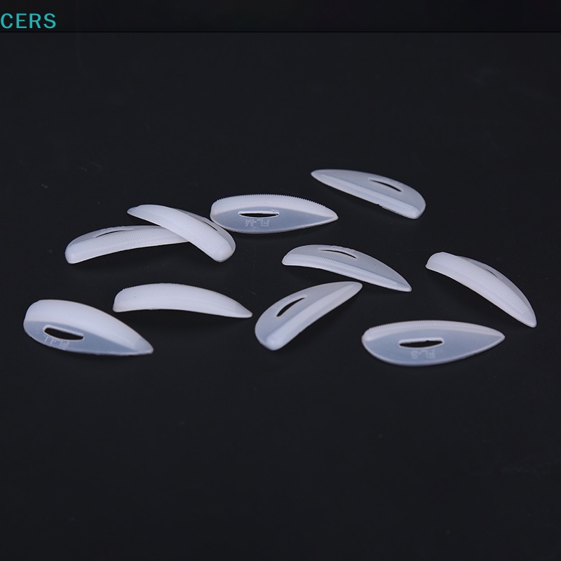 Bộ 10 Miếng Silicone Uốn Cong Lông Mi Tiện Dụng