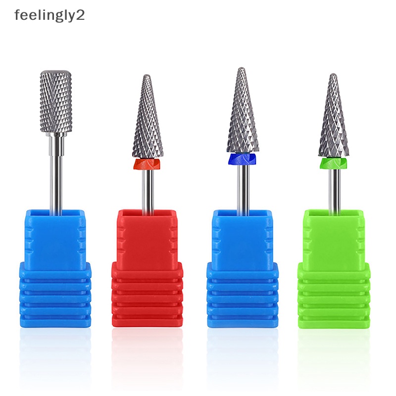 [Hàng Có Sẵn] Mũi Khoan Móng Tay Bằng Thép Vonfram Chất Lượng Cao