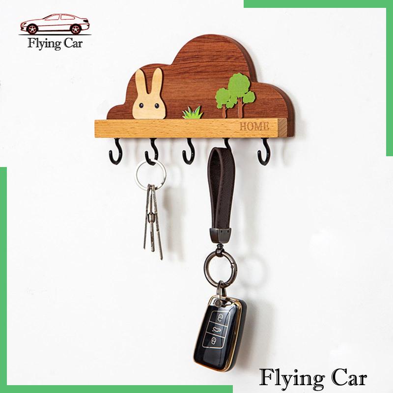 Móc Treo Chìa Khóa Gắn Tường Thiết Kế Dễ Thương Trang Trí Nhà Cửa