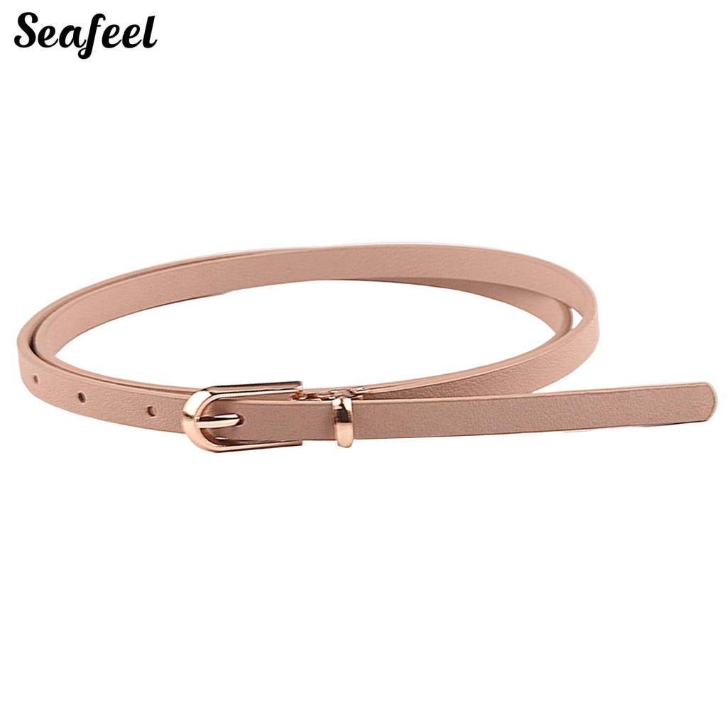 Thắt Lưng Nhiều Lỗ Khóa Hợp Kim Điều Chỉnh Được Thời Trang Cho Nữ