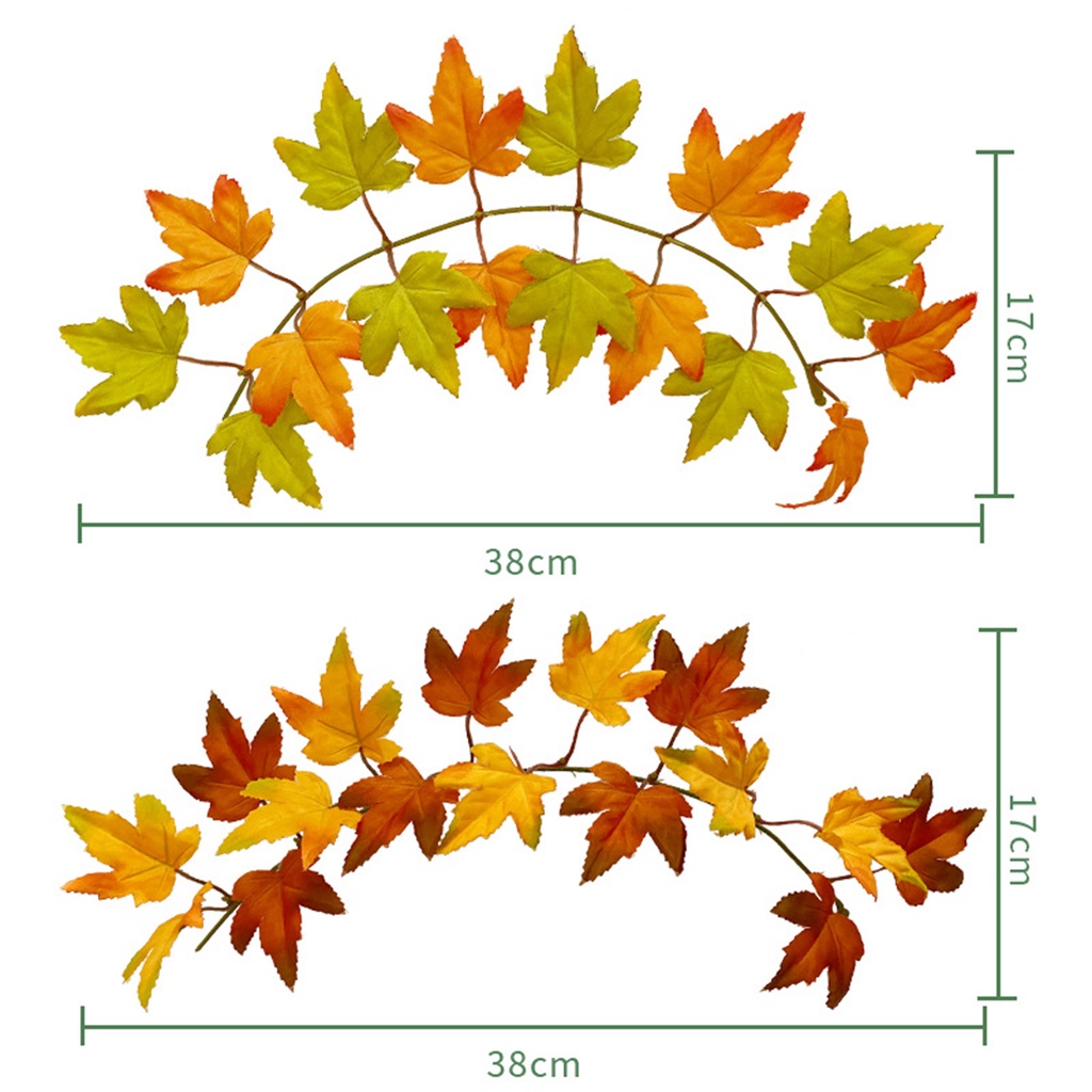 (Bất Ngờ) Lá Phong Giả Sống Động Như Thật Trang Trí Cửa Sổ Không Cần Khoan Lỗ