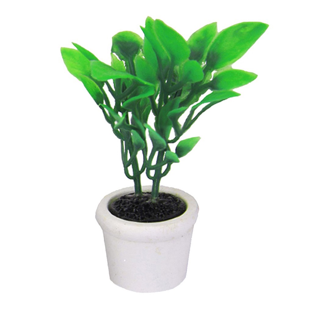 Mô Hình Cây Xanh Trang Trí Nhà Búp Bê Tỉ Lệ 1: 12