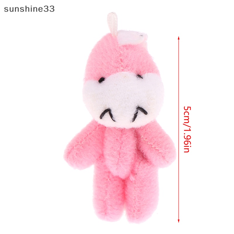 Móc Khóa Khủng Long Nhồi Bông Mềm Mại Dễ Thương