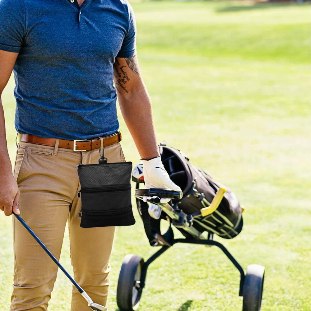 MAYSHOW Túi Đựng Bóng Golf 3 Ngăn Chất Lượng Cao Siêu Bền