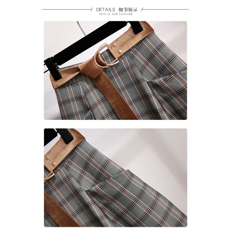 Chân Váy Chữ A Lưng Cao Phong Cách Hong Kong Thời Trang Cho Nữ